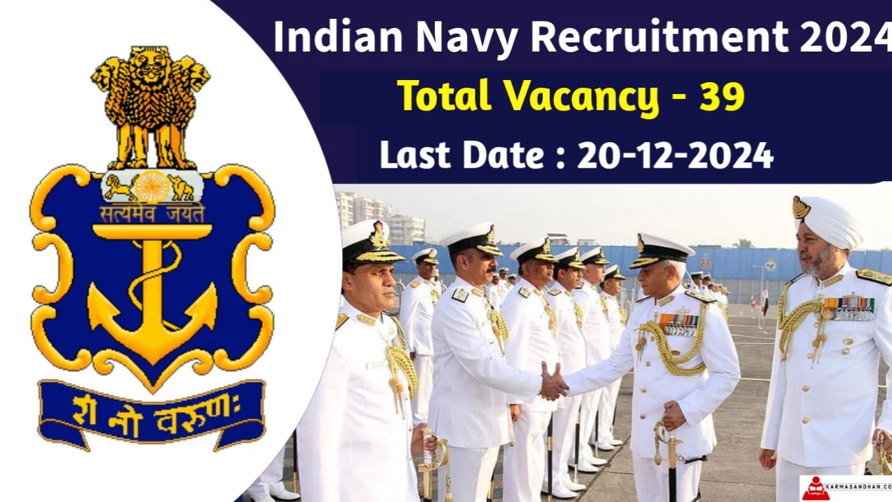 indian navy recruitment 2024